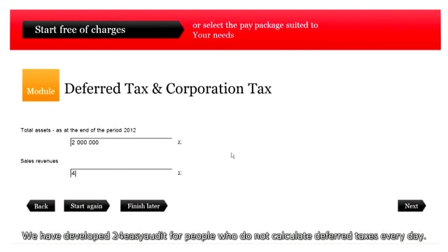 Deferred Tax & Corporate Tax